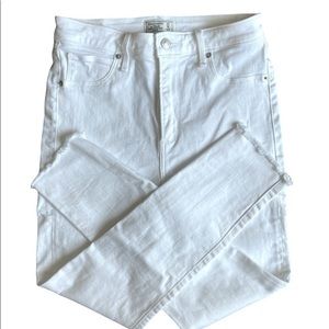 Abercrombie & Fitch Simone high rise ankle jean 27